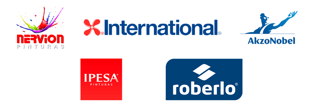marcas de pintura